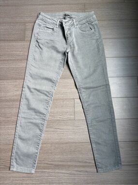 Aerie - Women’s Slim Fit Light Grey Jeans (size 0 regular)